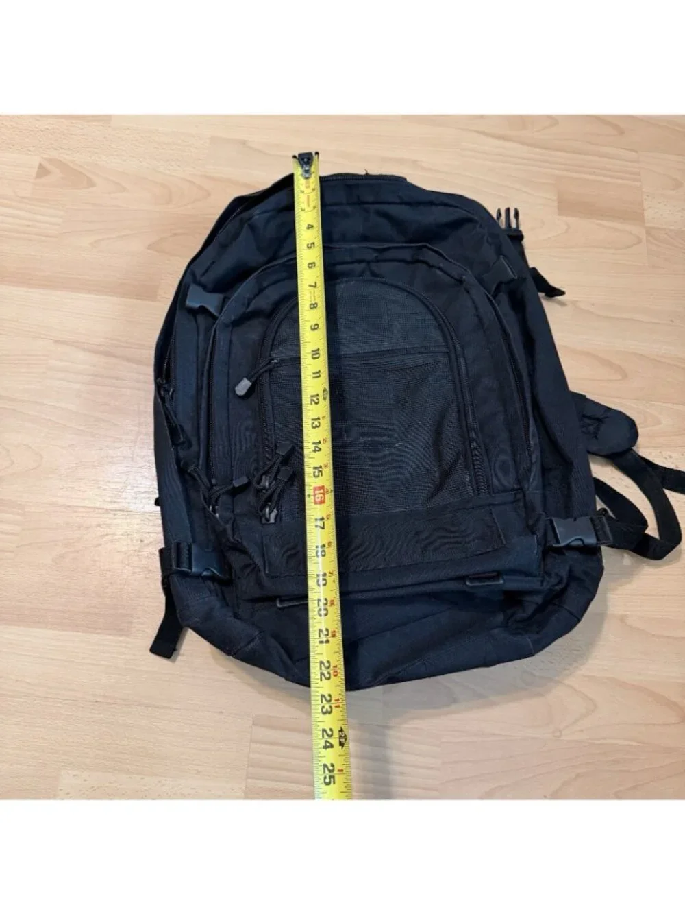 Piper Gear Large Bugout Bag Expanding Backpack  Black